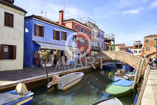 Burano, Lagune von Venedig, Italien