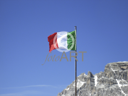 Flagge, Fahne - Italien
