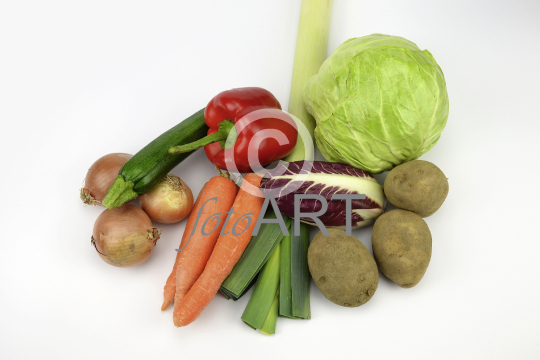 Gemüse, frisch vom Markt