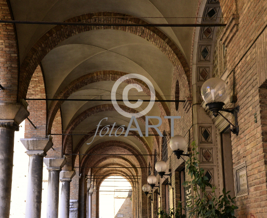 Ravenna, historisches Gewölbe