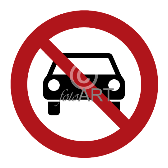 Verbot für Kraftwagen